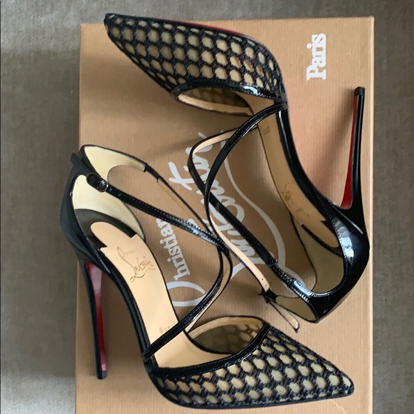 Christian Louboutin Cross Blake 120mm Pump - Picture 8 of 8
